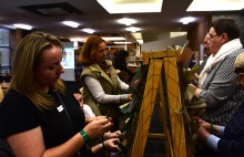 Мастер-класс по плетению маскировочной сети в Библионочь 2025 в ДГП