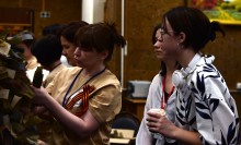 Мастер-класс по плетению маскировочной сети в Библионочь 2025 в ДГП