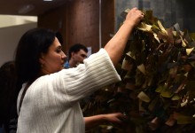 Мастер-класс по плетению маскировочной сети в Библионочь 2025 в ДГП