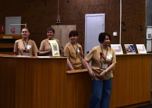 Мастер-класс по плетению маскировочной сети в Библионочь 2025 в ДГП