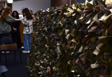 Мастер-класс по плетению маскировочной сети в Библионочь 2025 в ДГП