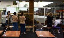 Мастер-класс по плетению маскировочной сети в Библионочь 2025 в ДГП