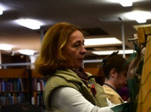 Мастер-класс по плетению маскировочной сети в Библионочь 2025 в ДГП