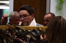 Мастер-класс по плетению маскировочной сети в Библионочь 2025 в ДГП