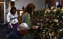 Мастер-класс по плетению маскировочной сети в Библионочь 2025 в ДГП