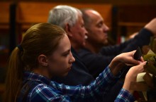 Мастер-класс по плетению маскировочной сети в Библионочь 2025 в ДГП