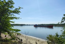 На стрелке Дона и Аксая в мае