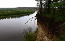 Крутояр на Дону у хутора Лебяженского