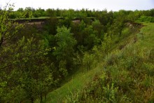 Крутояр на Дону у хутора Лебяженского