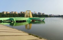 Рыбы, птицы и рыбаки, в первые дни июня на берегу Северного водохранилища