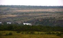 Кутовские скалы на Северском Донце у хутора Виноградного