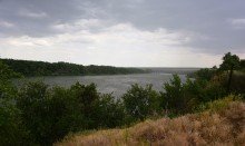 Кутовские скалы на Северском Донце у хутора Виноградного