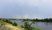 Кутовские скалы на Северском Донце у хутора Виноградного