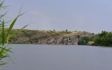 Кутовские скалы на Северском Донце у хутора Виноградного