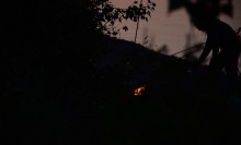 Закат на Дону в день летнего солнцестояния