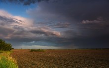 Закат на Дону в день летнего солнцестояния