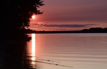 Закат на Дону в день летнего солнцестояния