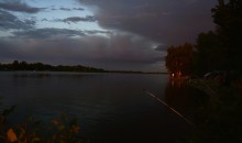 Закат на Дону в день летнего солнцестояния