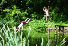 Летний день на Калитве у старой мельницы и брода между Ильинкой и Анновко