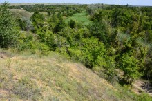 Долина реки Быстрой у хутора Насонтов