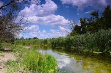 Долина реки Быстрой у хутора Насонтов