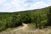 Долина реки Быстрой у хутора Насонтов