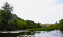 Пляж на Калитве у посёлка Сосны