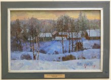 Выставка работ художников Ованеса Лусегенова и Георгия Лиховида