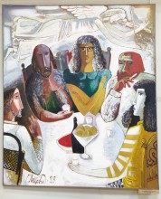 Выставка работ художников Ованеса Лусегенова и Георгия Лиховида