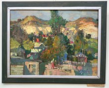 Выставка работ художников Ованеса Лусегенова и Георгия Лиховида