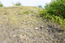 Татарское городище у балки Рубежная на Кундрючьей у станицы Верхнекундрюченской