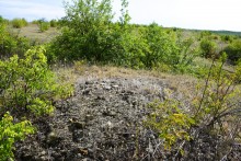 Татарское городище у балки Рубежная на Кундрючьей у станицы Верхнекундрюченской