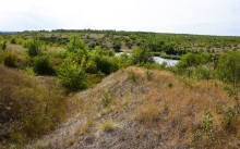 Татарское городище у балки Рубежная на Кундрючьей у станицы Верхнекундрюченской