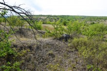 Татарское городище у балки Рубежная на Кундрючьей у станицы Верхнекундрюченской