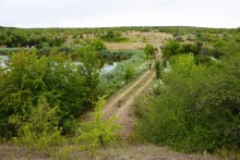 Татарское городище у балки Рубежная на Кундрючьей у станицы Верхнекундрюченской