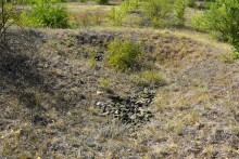 Татарское городище у балки Рубежная на Кундрючьей у станицы Верхнекундрюченской
