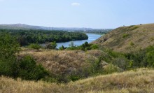 Гора Бык и исчезнувший хутор Быковчик на Северском Донце
