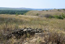 Гора Бык и исчезнувший хутор Быковчик на Северском Донце