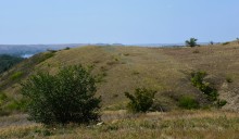 Гора Бык и исчезнувший хутор Быковчик на Северском Донце