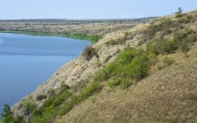 Гора Бык и исчезнувший хутор Быковчик на Северском Донце