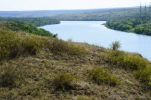 Гора Бык и исчезнувший хутор Быковчик на Северском Донце