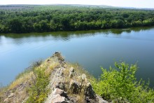 Гора Бык и исчезнувший хутор Быковчик на Северском Донце