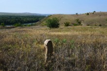 Гора Бык и исчезнувший хутор Быковчик на Северском Донце
