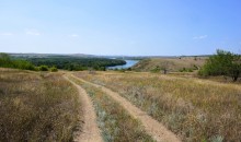 Гора Бык и исчезнувший хутор Быковчик на Северском Донце