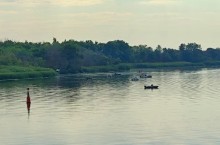 На стрелке Дона и Аксая