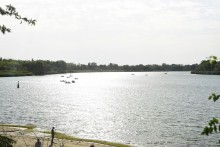 На стрелке Дона и Аксая в последний день лета