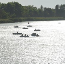 На стрелке Дона и Аксая в последний день лета