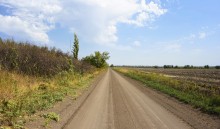  Бахмутский шлях в Ростовской области у реки Тузлов и села Греково-Ульяновка