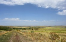  Бахмутский шлях в Ростовской области у реки Тузлов и села Греково-Ульяновка