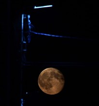 Суперлуние а Вксае